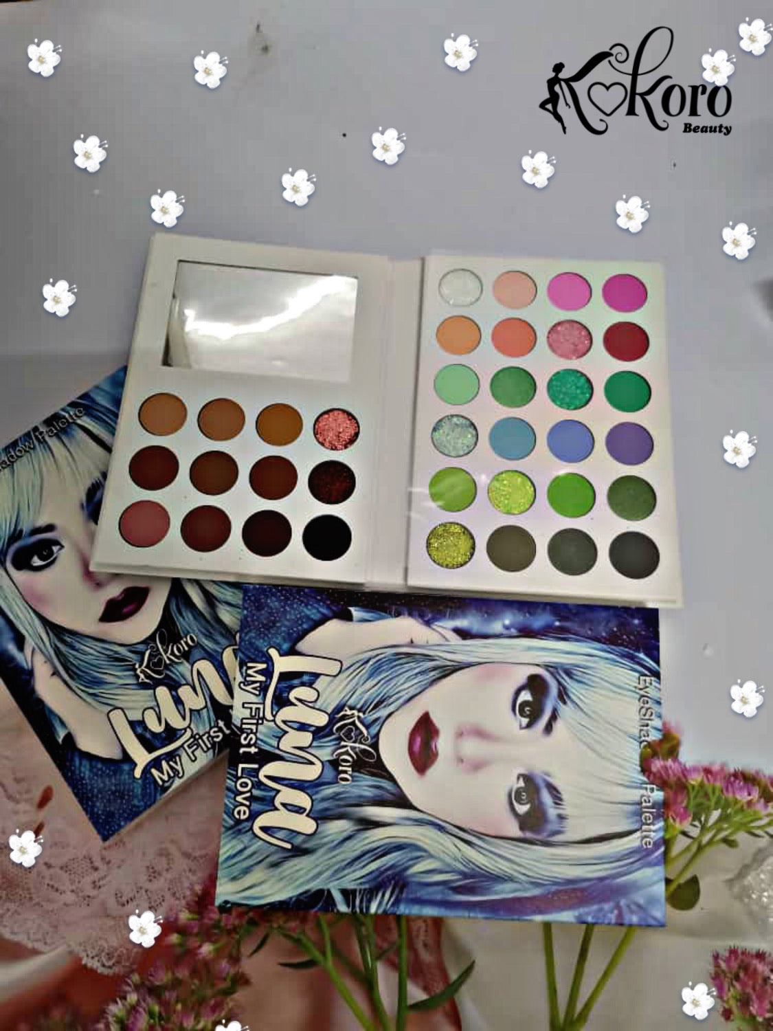 Paleta de sombras de ojos Luna